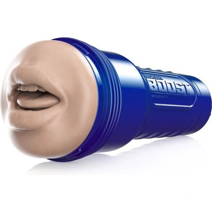 Мастурбатор FLESHLIGHT BOOST BLOW рот, светло-телесный 11345