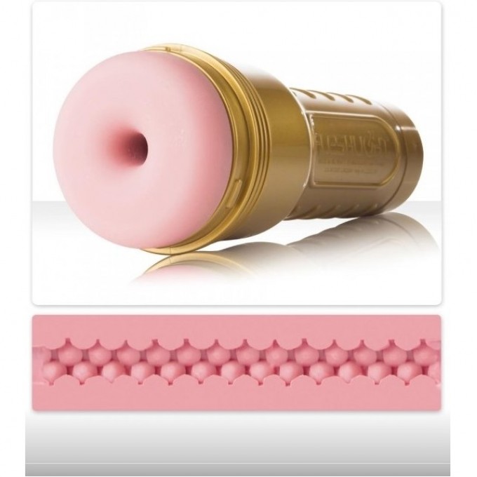 Мастурбатор FLESHLIGHT GOLD STAMINA ДЛЯ ТРЕНИРОВКИ ВЫНОСЛИВОСТИ, PURE 19563