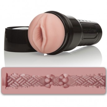 Мастурбатор FLESHLIGHT PINK GO SURGE, индивидуальный рельеф, вагина
